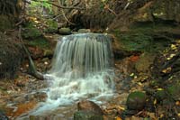 Waterfall near Skujnieki